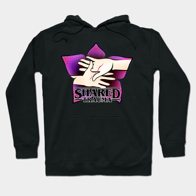 STRANGER THINGS: SHARED TRAUMA IV Hoodie by DodgingKarma